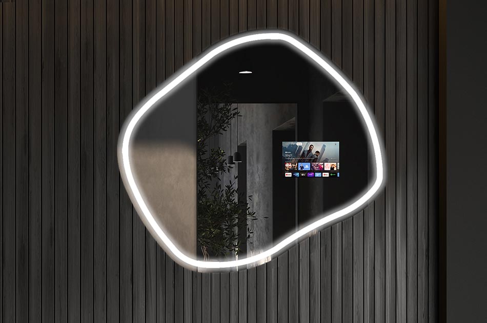 Interaktivno ogledalo s mogućnošću korištenja Google Assistant je inovativni uređaj, koji objedinjuje funkciju ogledala i funkcionalnosti multimedijalnih uređaja te Google glasovnog asistenta. Na jednostavan način možete se koristiti brojnim funkcionalnostima, kao na primjer vremenska prognoza, snimanje glasovnih poruka, pregledavanje kalendara, uključivanje streaming aplikacija, korištenje Google tražilice, video razgovori.