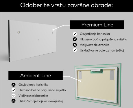 Ogledalo s LED rasvjetom L12 #2